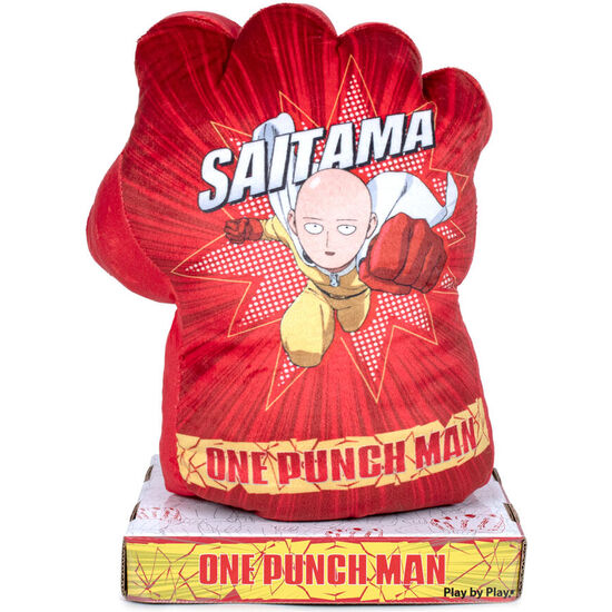 PELUCHE GUANTELETE SAITAMA ONE PUNCH MAN 25CM image 0