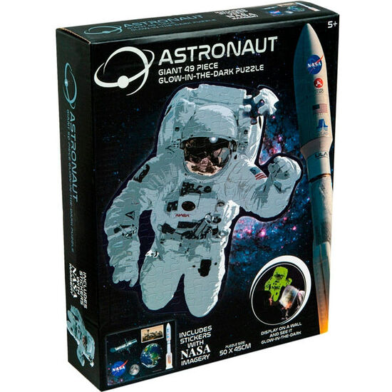 PUZZLE 3D ASTRONAUTA NASA 49PZS image 0