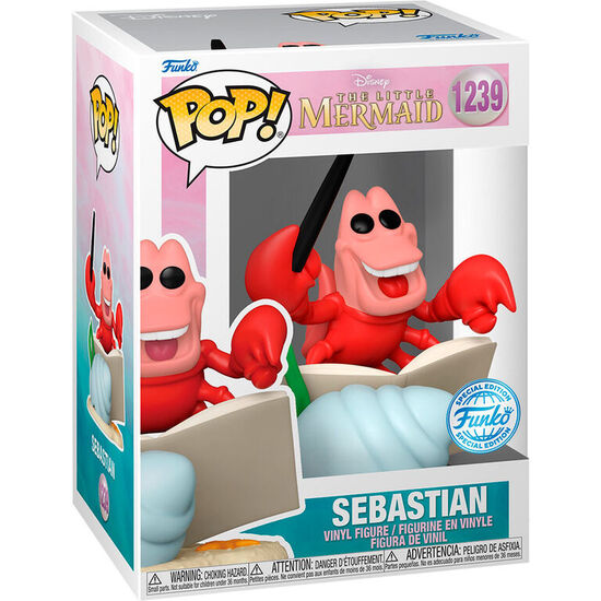 FIGURA POP DISNEY LA SIRENITA SEBASTIAN EXCLUSIVE image 1