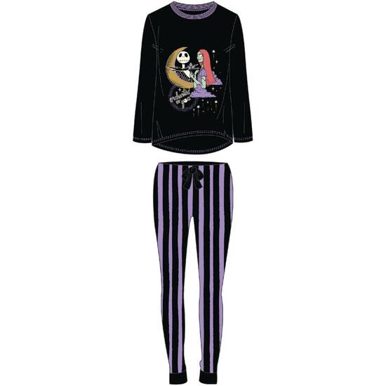 PIJAMA LARGO SINGLE JERSEY NIGHTMARE BEFORE CHRISTMAS image 0