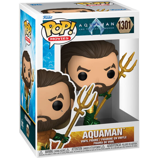 FIGURA POP DC COMICS AQUAMAN Y EL REINO PERDIDO AQUAMAN image 1