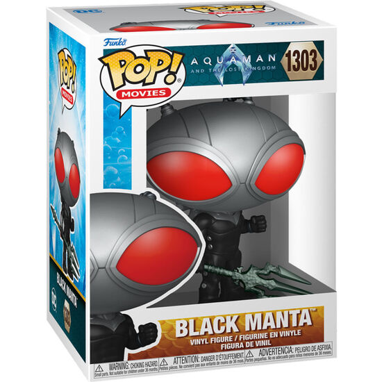 FIGURA POP DC COMICS AQUAMAN Y EL REINO PERDIDO BLACK MANTA image 1