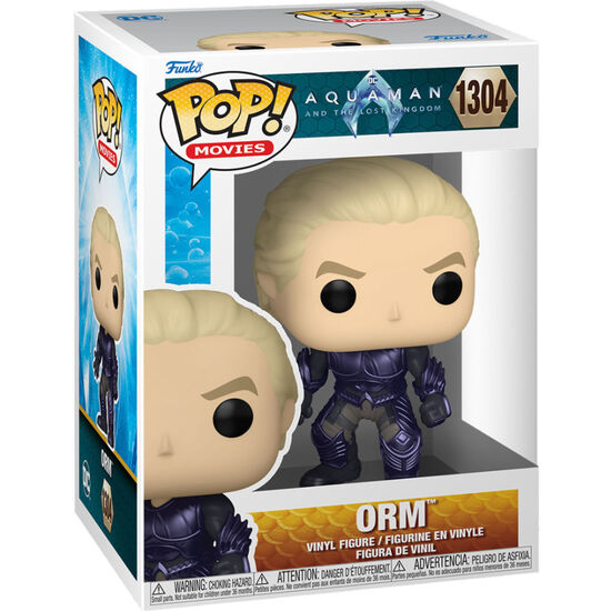 FIGURA POP DC COMICS AQUAMAN Y EL REINO PERDIDO ORM image 1