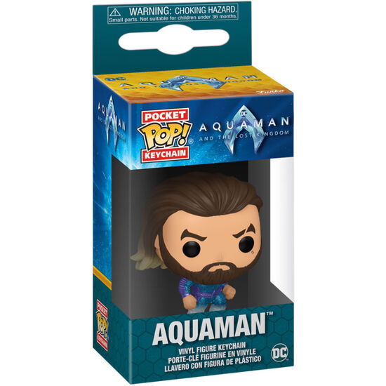 LLAVERO POCKET POP DC COMICS AQUAMAN Y EL REINO PERDIDO AQUAMAN image 1