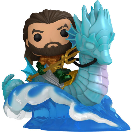 FIGURA POP RIDE DELUXE DC COMICS AQUAMAN Y EL REINO PERDIDO AQUAMAN ON STORM image 1