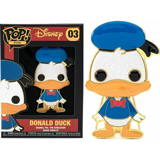POP PIN DISNEY DONALD 10CM image 0