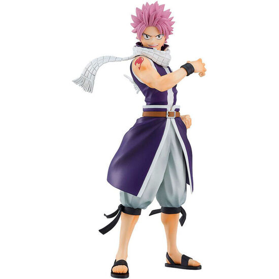 FIGURA NATSU DRAGNEEL GRAND MAGIC GAMES FAIRY TAIL SEASON 17CM image 0