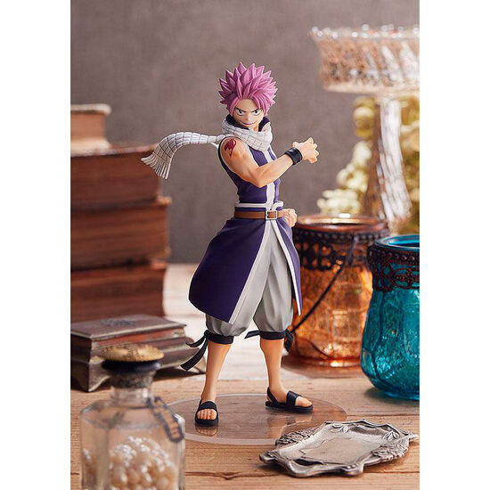 FIGURA NATSU DRAGNEEL GRAND MAGIC GAMES FAIRY TAIL SEASON 17CM image 1