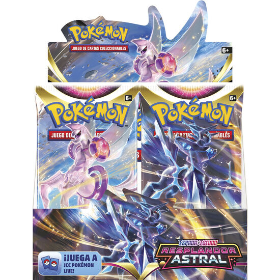 EXPOSITOR 36 SOBRES CARTAS ESPADA Y ESCUDO 10 RESPLANDOR ASTRAL POKEMON ESPAÑOL image 2