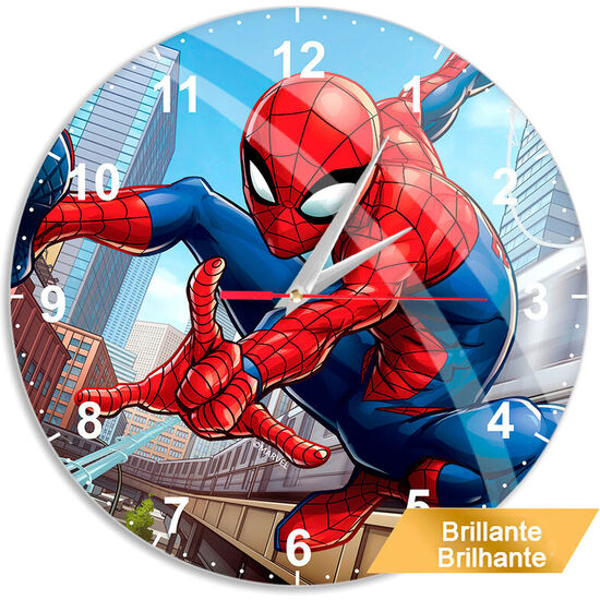 RELOJ PARED SPIDERMAN MARVEL image 0