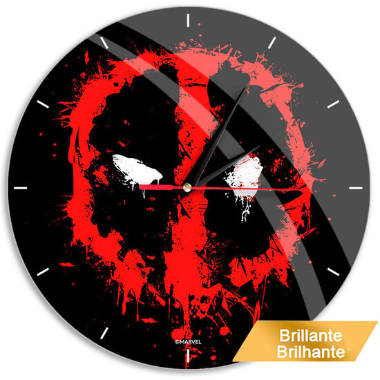 RELOJ PARED DEADPOOL MARVEL image 0