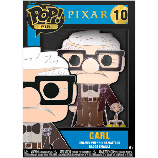 POP PIN DISNEY PIXAR UP CARL 10CM image 1