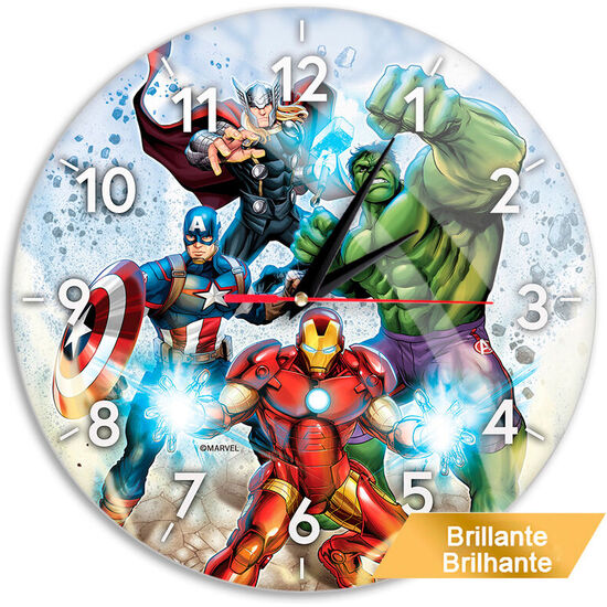 RELOJ PARED VENGADORES AVENGERS image 0