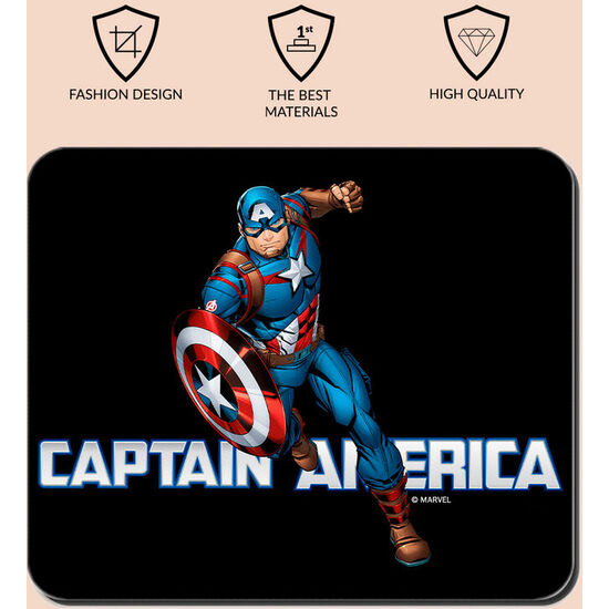 ALFOMBRILLA RATON CAPITAN AMERICA MARVEL image 1