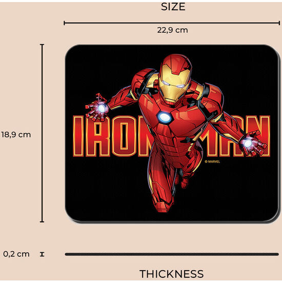 ALFOMBRILLA RATON IRON MAN MARVEL image 2