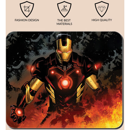 ALFOMBRILLA RATON IRON MAN MARVEL image 1