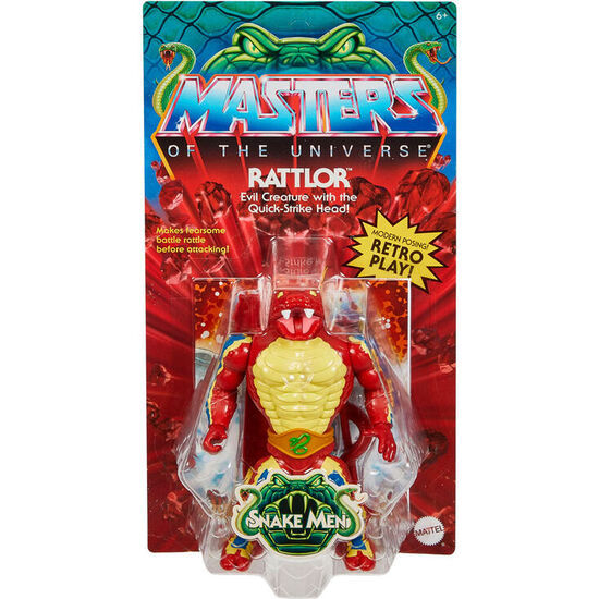 FIGURA RATTLOR MASTER OF THE UNIVERSE 14CM image 0