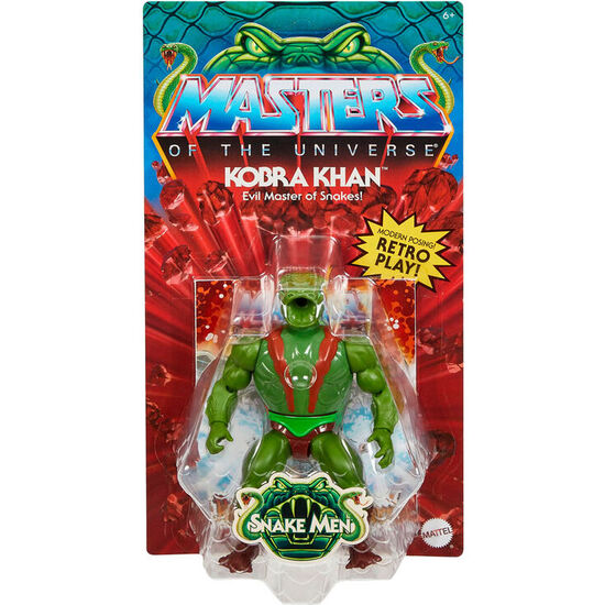 FIGURA KOBRA KHAN MASTER OF THE UNIVERSE 14CM image 0