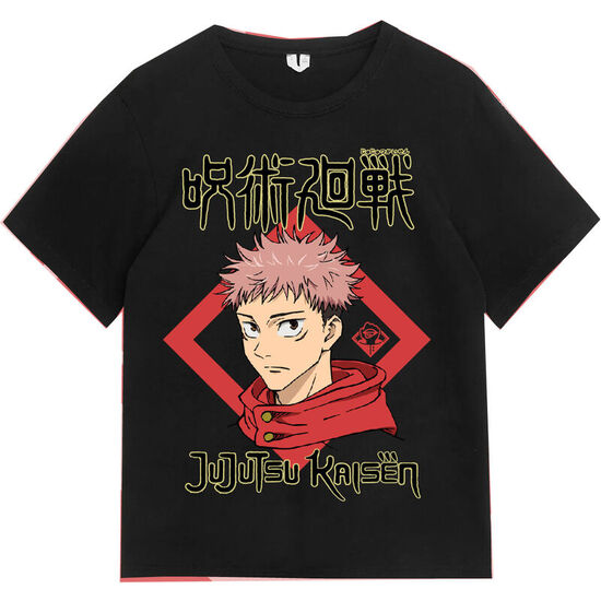 CAMISETA YUJI ITADORI JUJUTSU KAISEN ADULTO image 0