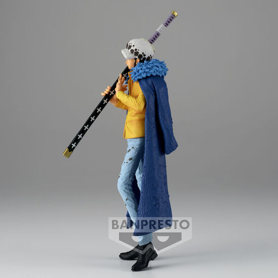 FIGURA THE TRAFALGAR LAW WANOKUNI KING OF ARTIST ONE PIECE 23CM image 1