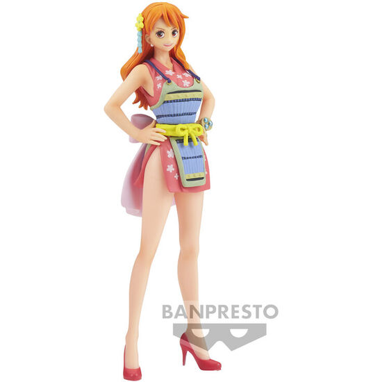 FIGURA NAMI VOL.8 WANOKUNI THE GRANDLINE LADY ONE PIECE 16CM image 0