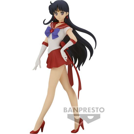 FIGURA SUPER SAILOR MARS VER.A GLITTER & GLAMOURS ETERNAL PRETTY GUARDIAN SAILOR MOON 23CM image 0