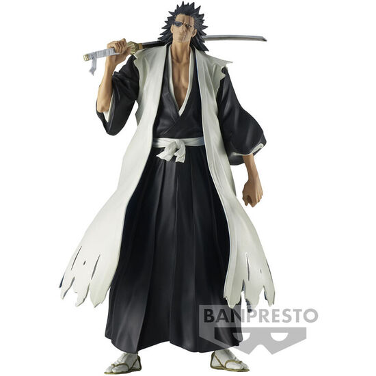 FIGURA KENPACHI ZARAKI SOLID AND SOULS BLEACH 18CM image 0