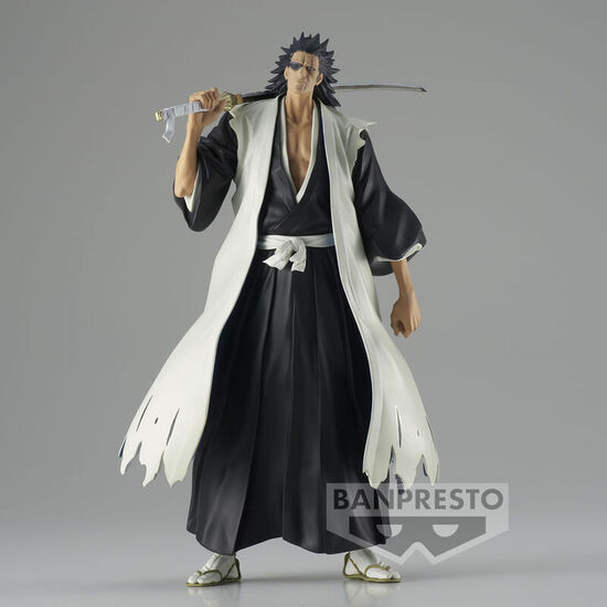 FIGURA KENPACHI ZARAKI SOLID AND SOULS BLEACH 18CM image 1