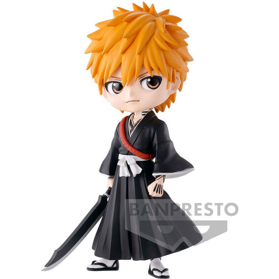 FIGURA THOUSAND YEAR BLOOD WAR VER. A ICHIGO KUROSAKI BLEACH Q POSKET 14CM image 0