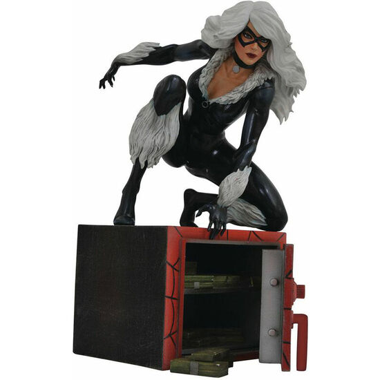 ESTATUA BLACK CAT MARVEL COMIC GALLERY 23CM image 0