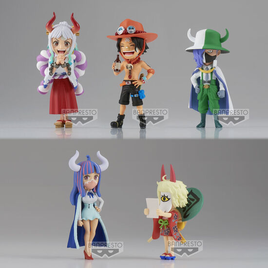 PACK 12 FIGURAS WANOKUNI ONIGASHIMA 2 WORD COLLECTABLE ONE PIECE 7CM SURTIDO image 1