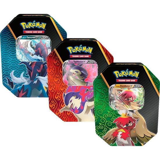 EXPOSITOR 6 LATAS METÁLICAS JUEGO CARTAS COLECCIONABLES SUMMER V ESPADA Y ESCUDO POKEMON SURTIDO image 1