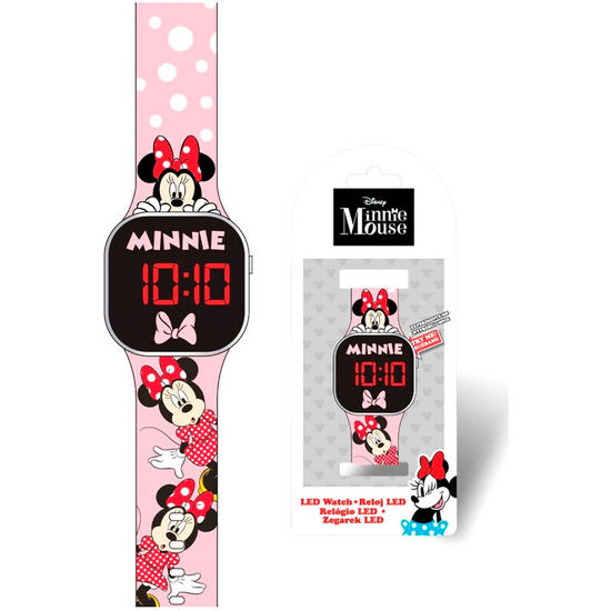 RELOJ LED MINNIE DISNEY image 0