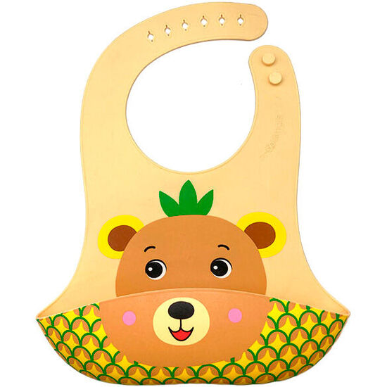 BABERO SILICONA BUBBA TROPIBEAR FROOTIMALS image 1