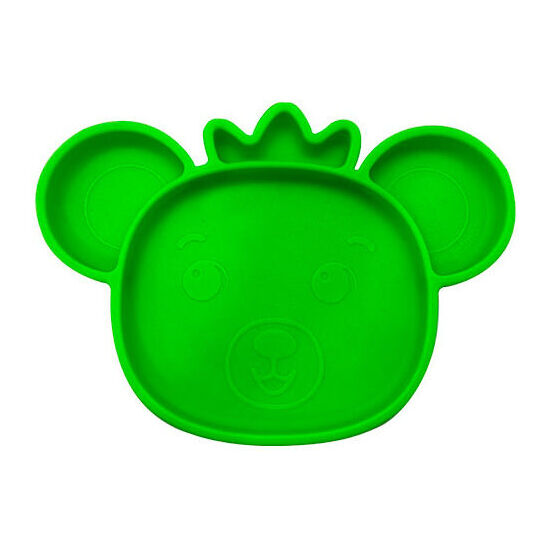 PLATO SILICONA ANTIDESLIZANTE BUBBA TROPIBEAR FROOTIMALS image 1