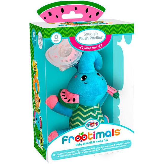 CHUPETE CON PELUCHE MELANY MELEPHANT FROOTIMALS image 0