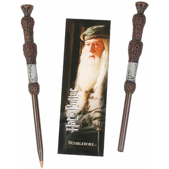 VARITA BOLIGRAFO Y MARCAPAGINAS DUMBLEDORE HARRY POTTER image 0