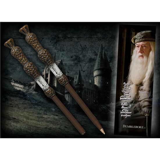 VARITA BOLIGRAFO Y MARCAPAGINAS DUMBLEDORE HARRY POTTER image 1