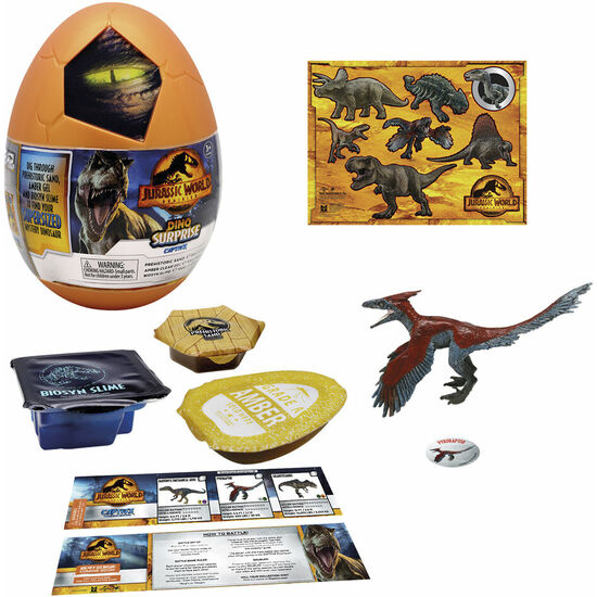 HUEVO SORPRESA CAPTIVZ DOMINION EDITION SLIME JURASSIC WORLD image 0