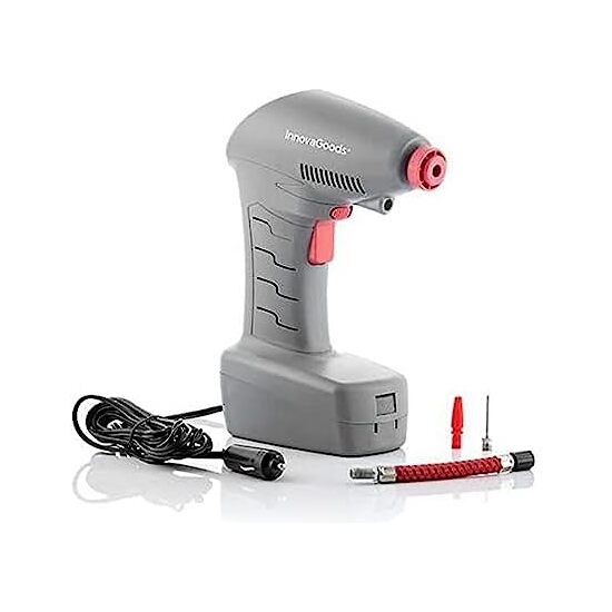 COMPRESOR DE AIRE PORTÁTIL CON LED AIRPRO+ INNOVAGOODS image 0
