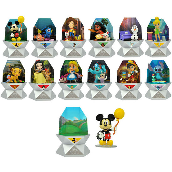 EXPOSITOR 12 CAPSULAS SORPRESA 100TH ANIVERSARIO DISNEY SURTIDO 7CM image 2