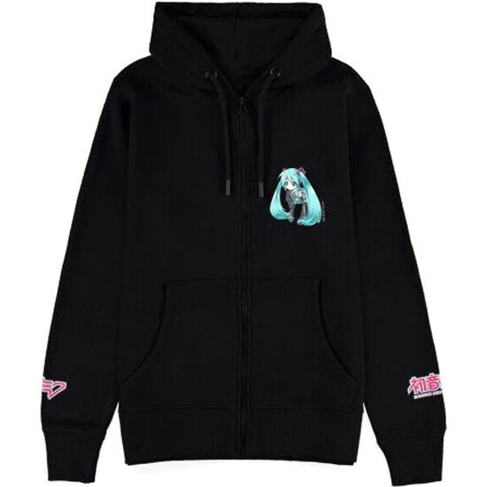 SUDADERA CAPUCHA MUJER HATSUNE MIKU image 0