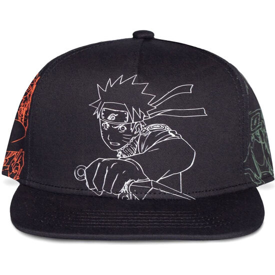GORRA OUTLINE CHARACTERS NARUTO SHIPPUDEN image 0