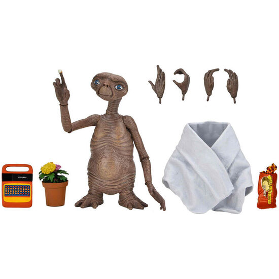 FIGURA ULTIMATE E.T 40 ANIVERSARIO E.T EL EXTRATERRESTRE 12CM image 0