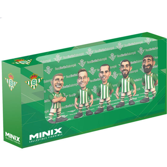 BLISTER 5 FIGURAS MINIX REAL BETIS CLUB 7CM image 0