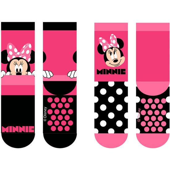 SET 2 CALCETINES ANTIDESLIZANTES MINNIE DISNEY SURTIDO image 0