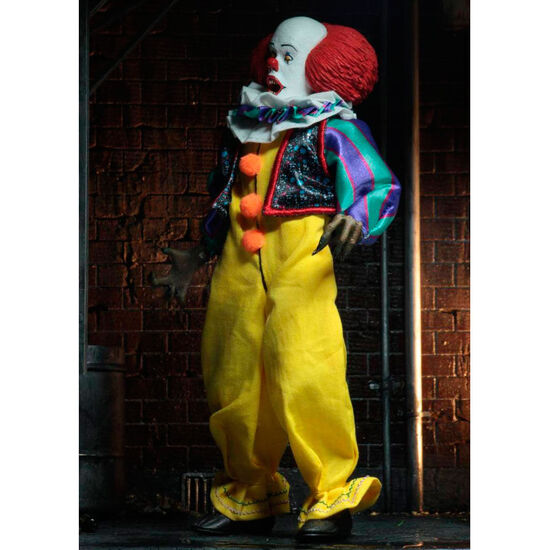FIGURA ARTICULADA PENNYWISE STEPHEN KING IT 1900 20CM image 2