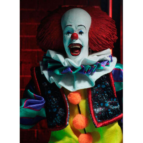 FIGURA ARTICULADA PENNYWISE STEPHEN KING IT 1900 20CM image 3
