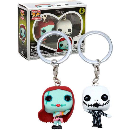 BLISTER LLAVEROS POCKET POP DISNEY PESADILLA ANTES DE NAVIDAD JACK & SALLY EXCLUSIVE image 0