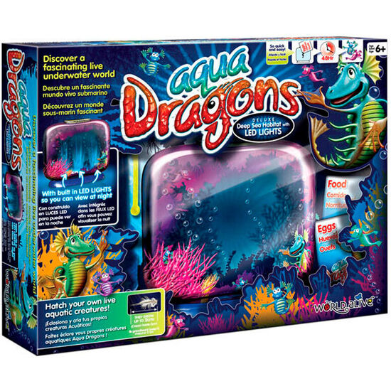 KIT ACUARIO MARINO AQUA DRAGONS LED image 0